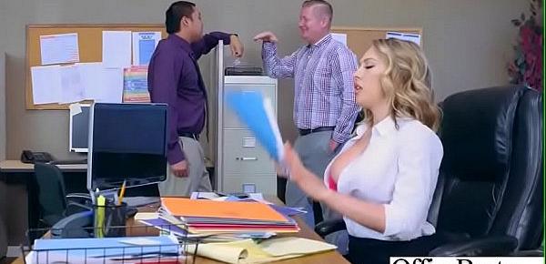  (Kagney Linn Karter) Hot Sexy Girl With Big Round Boobs In Sex Act In Office clip-14